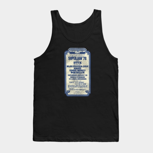 SuperJam '78 Tank Top by KevShults